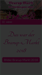 Mobile Screenshot of brarupmarkt.de